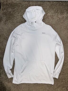KORA White Performance Hoodie